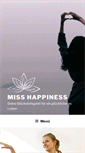 Mobile Screenshot of misshappiness.de
